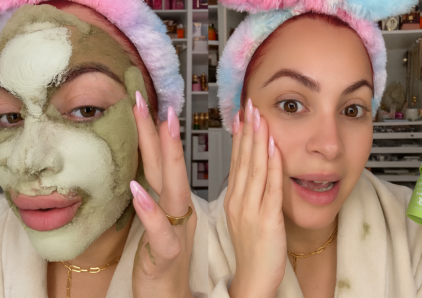 aerelle Korean Holy Basil Oxygen Bubble Mask + FREE Collagen Masks + Jade Roller Set