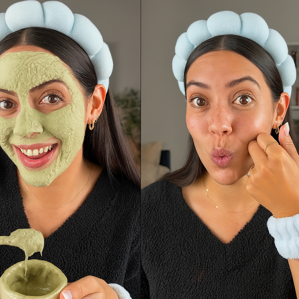 aerelle Korean Holy Basil Oxygen Bubble Mask + FREE Collagen Masks + Jade Roller Set