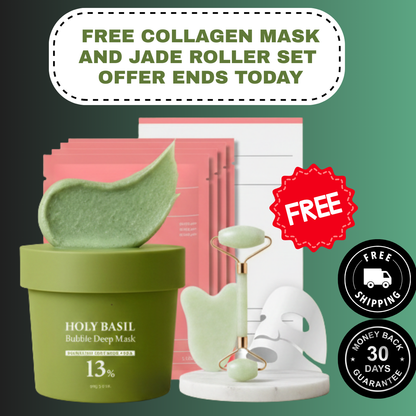 aerelle Holy Basil Bubble Mask
