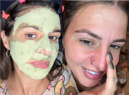 aerelle Korean Holy Basil Oxygen Bubble Mask + FREE Collagen Masks + Jade Roller Set