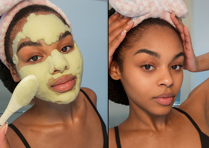 aerelle Korean Holy Basil Oxygen Bubble Mask + FREE Collagen Masks + Jade Roller Set