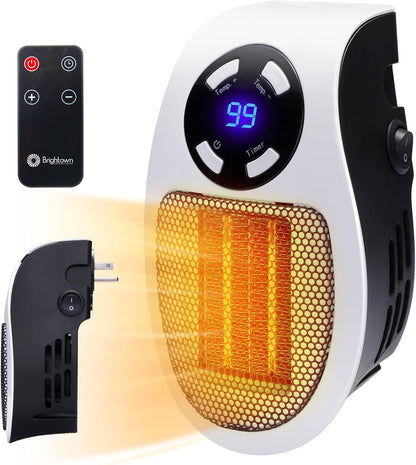OrbitHeat PRO™ Mini Space Heater with Remote Control